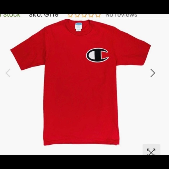 3 for $15 total Mens S Champion cotton tees - navy/red.and maroon - Picture 3 of 5